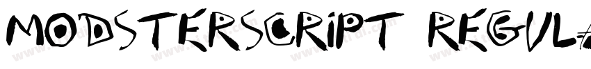 ModsterScript Regula字体转换